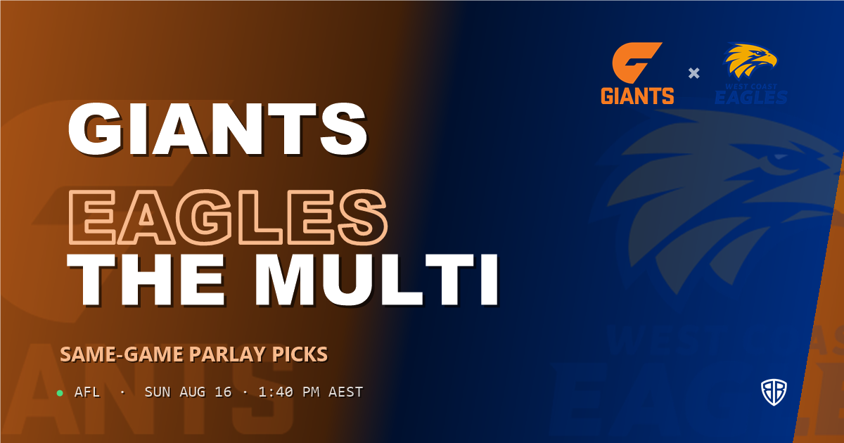 AFL news: Greater Western Sydney Giants vs West Coast Eagles Same Game Multi Tips & Prediction