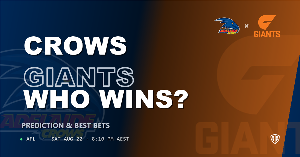 AFL news: Adelaide Crows vs Greater Western Sydney Giants Prediction, Tips & Odds