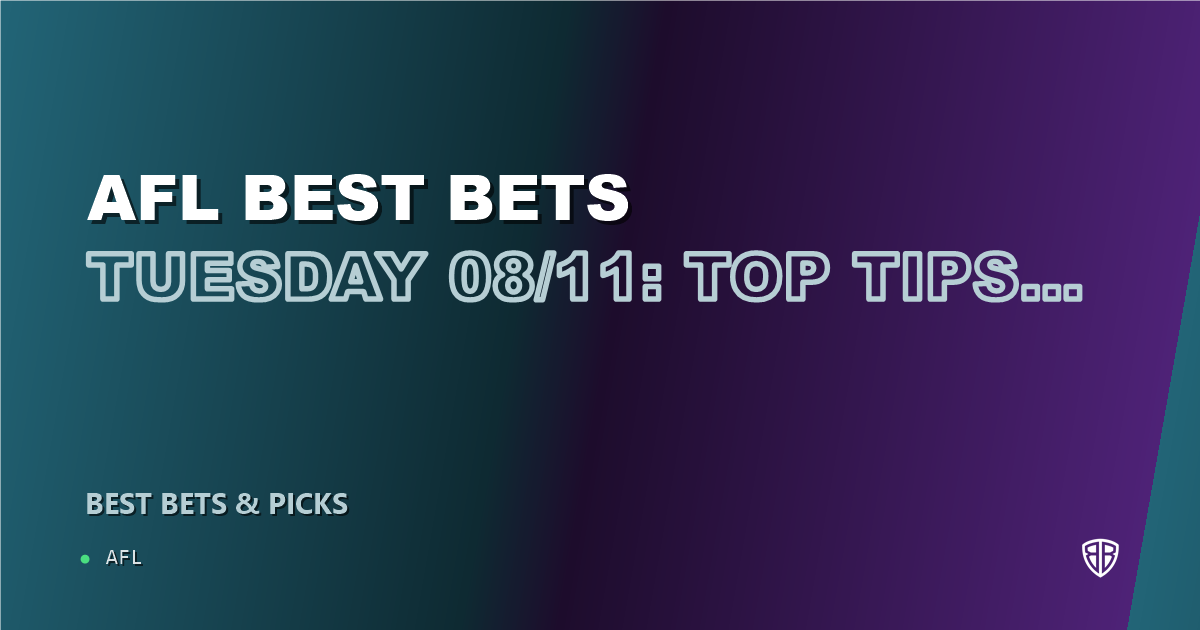 AFL news: AFL Best Bets Tuesday 08/11: Top Tips, Predictions & Odds