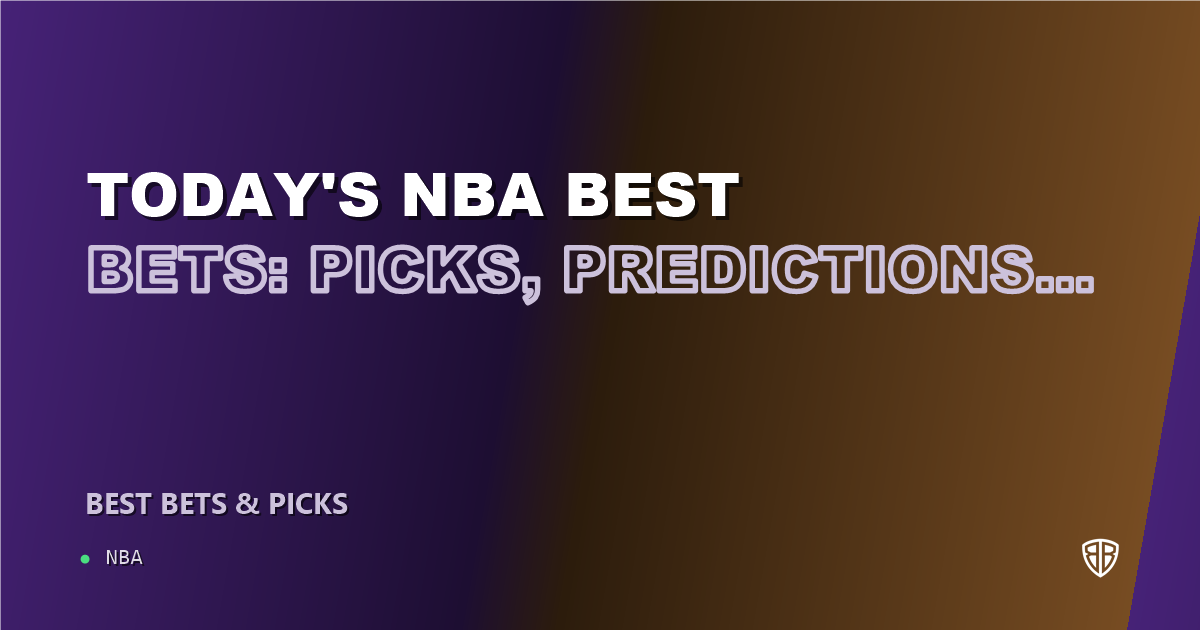 Today's NBA Best Bets: Picks, Predictions and Odds for ALL Games on Wednesday 12/10