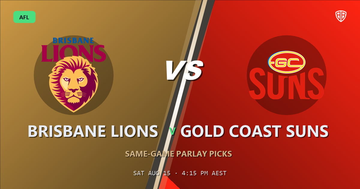 AFL news: Brisbane Lions vs Gold Coast Suns Prediction & Same Game Multi picks Top SGM: Analytics Breakdown