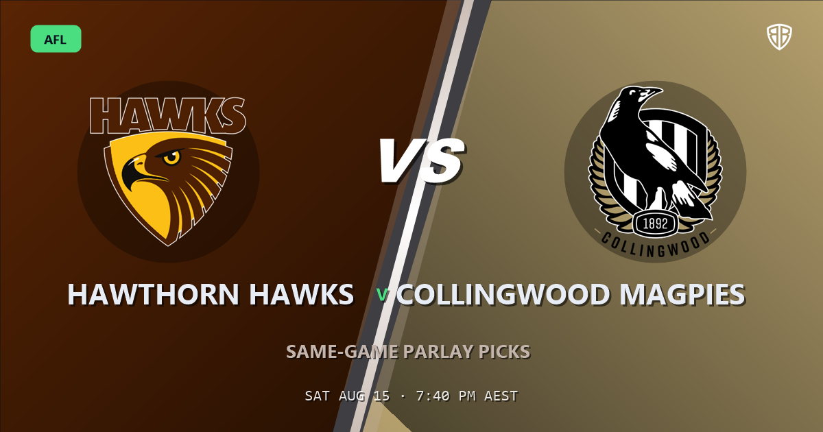 AFL news: Hawthorn Hawks vs Collingwood Magpies Prediction & Same Game Multi picks Top SGM: Don