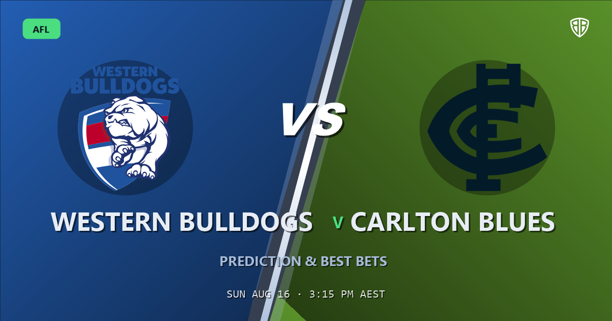 AFL news: Western Bulldogs vs Carlton Blues Prediction & Picks: Winning Game Angles