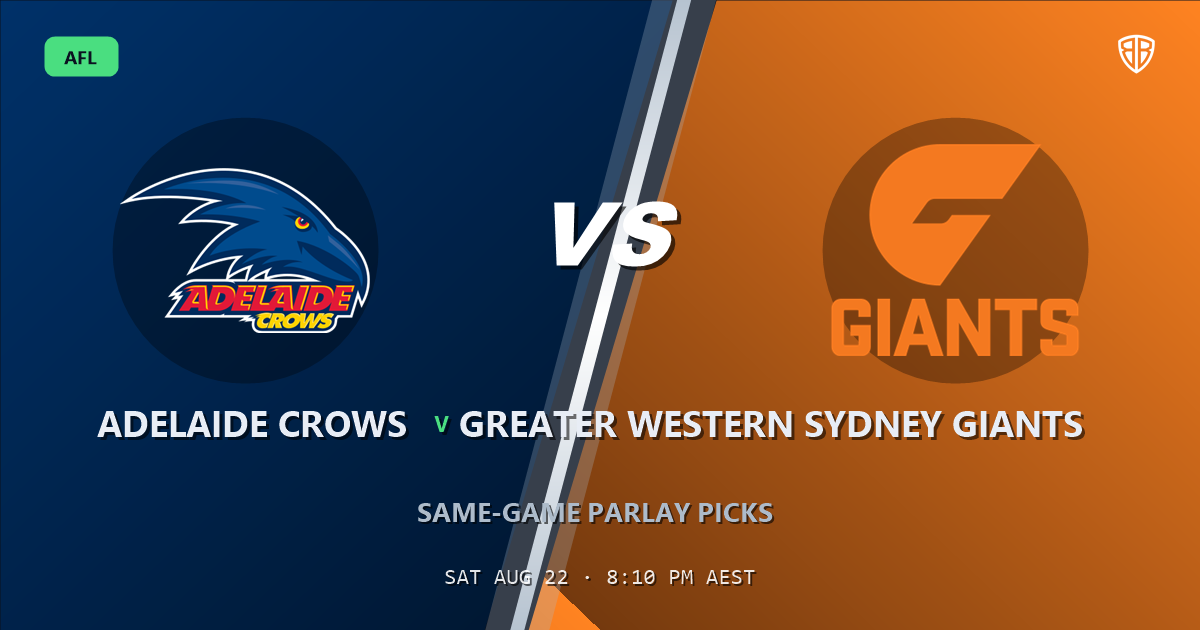 AFL news: Adelaide Crows vs Greater Western Sydney Giants Prediction & Same Game Multi picks Value Multi: Our Expert Analysis