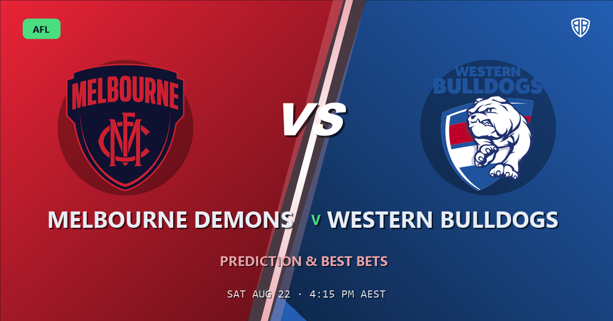 AFL news: Melbourne Demons vs Western Bulldogs Prediction & Picks: Full Match Breakdown & Bets