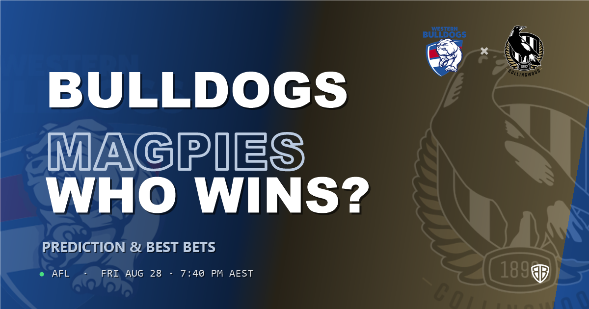 AFL news: Western Bulldogs vs Collingwood Magpies Prediction & Picks: Expert Footy Betting Guide