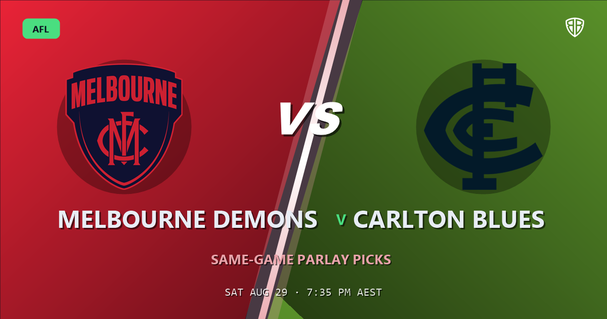 AFL news: Melbourne Demons vs Carlton Blues Prediction & Same Game Multi picks Key Insights: Smart Betting Angles