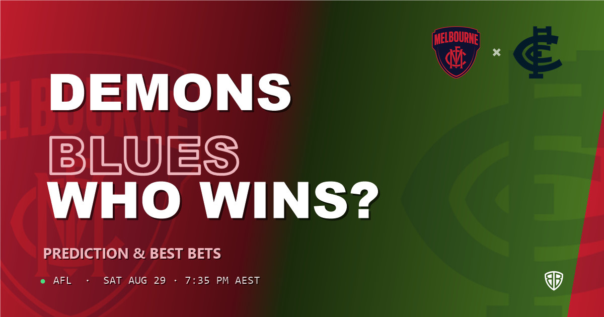 AFL news: Melbourne Demons vs Carlton Blues Prediction & Picks (Jake Bowey Key Factor): Expert Footy Betting Guide