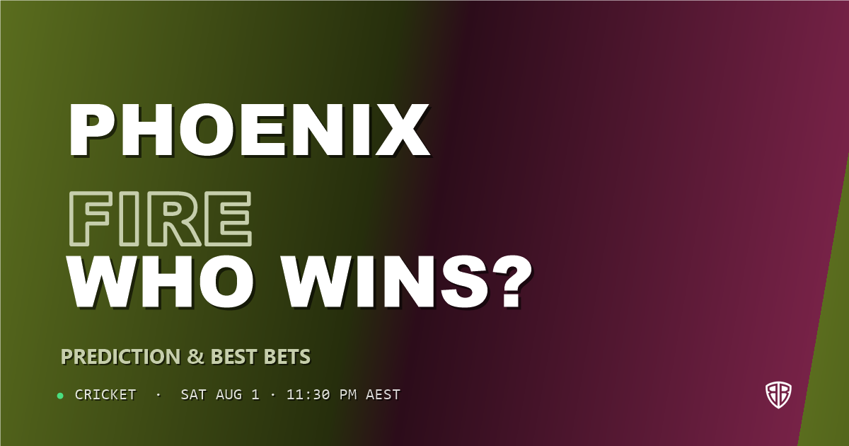 Cricket news: Birmingham Phoenix vs Welsh Fire Prediction & Picks: The Hundred Preview