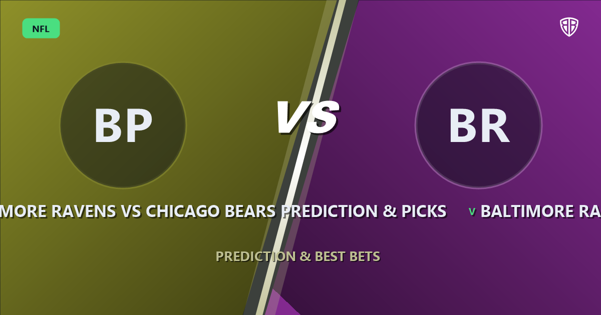 Baltimore Ravens vs Chicago Bears Prediction & Picks: Expert Betting Guide
