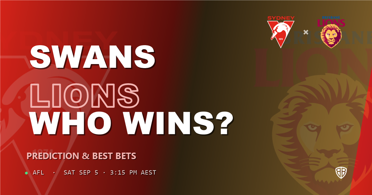 AFL news: Sydney Swans vs Brisbane Lions Prediction & Picks (Hugh McCluggage Key Factor): Expert Footy Betting Guide