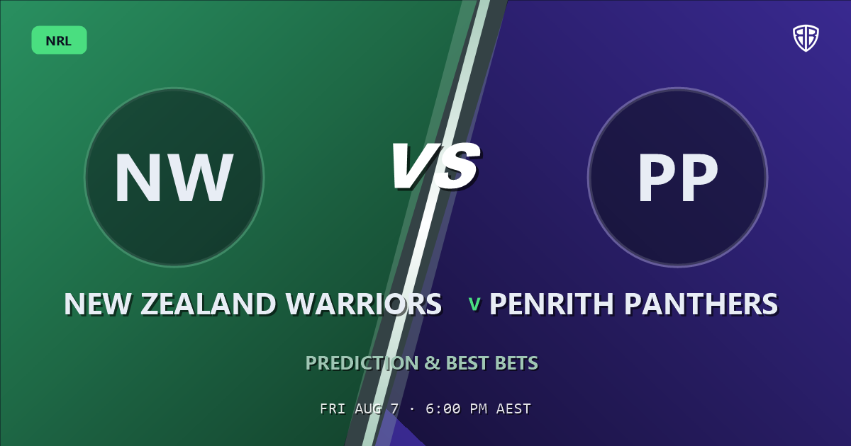 NRL news: New Zealand Warriors vs Penrith Panthers Prediction & Picks: High-Value Opportunity