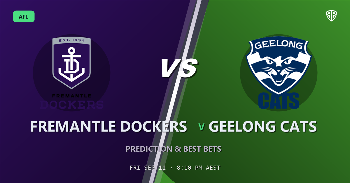 AFL news: Fremantle Dockers vs Geelong Cats Prediction & Picks: Full Match Breakdown & Bets