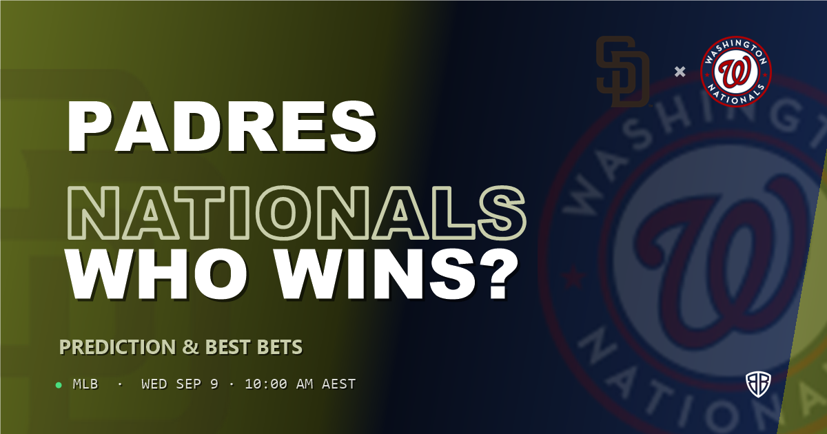 San Diego Padres vs Washington Nationals Prediction and Picks, September 10, 2026