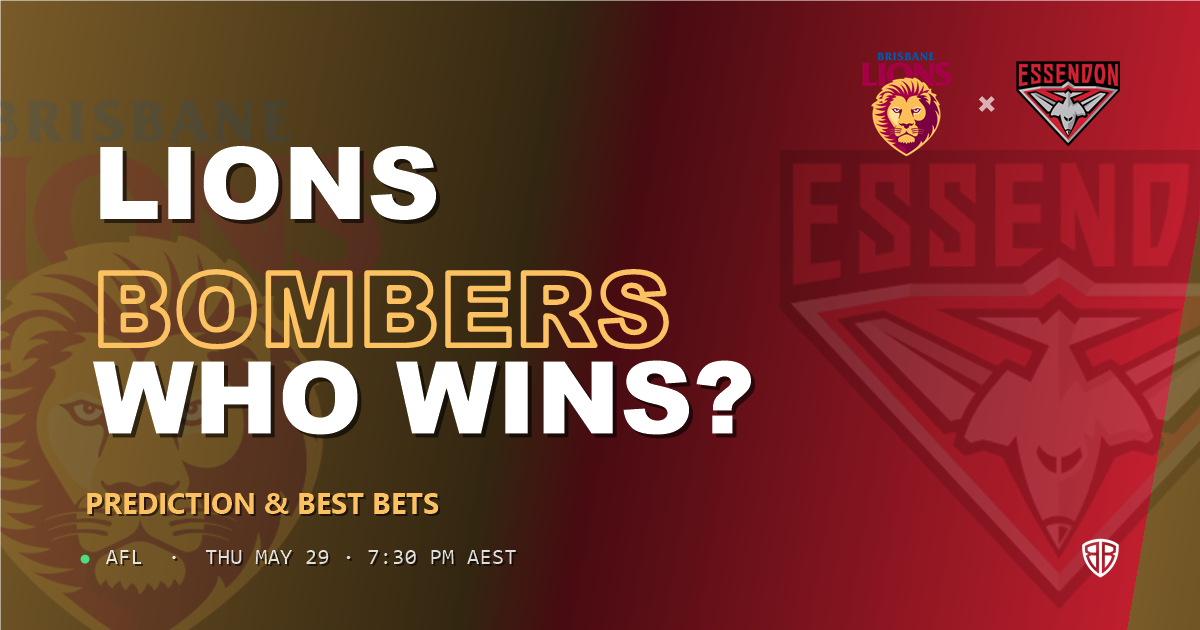 AFL news: Brisbane Lions vs Essendon Bombers Prediction & Picks (NA Key Factor): Odds Analysis & Top Props