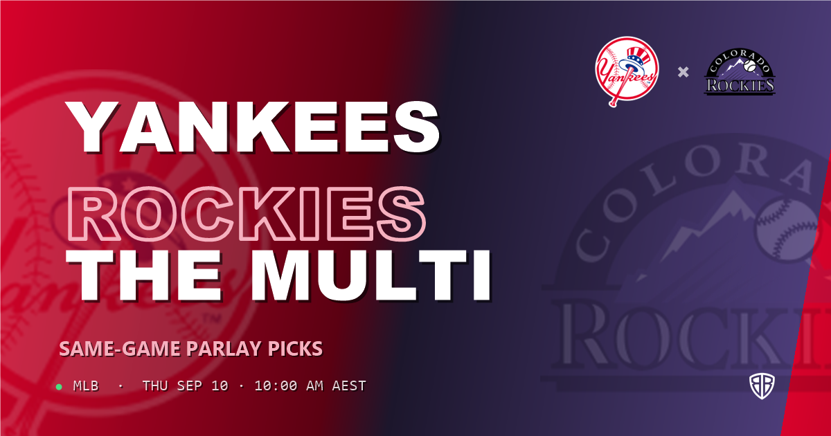 New York Yankees vs Colorado Rockies Prediction and Same Game Parlay picks, September 11, 2026