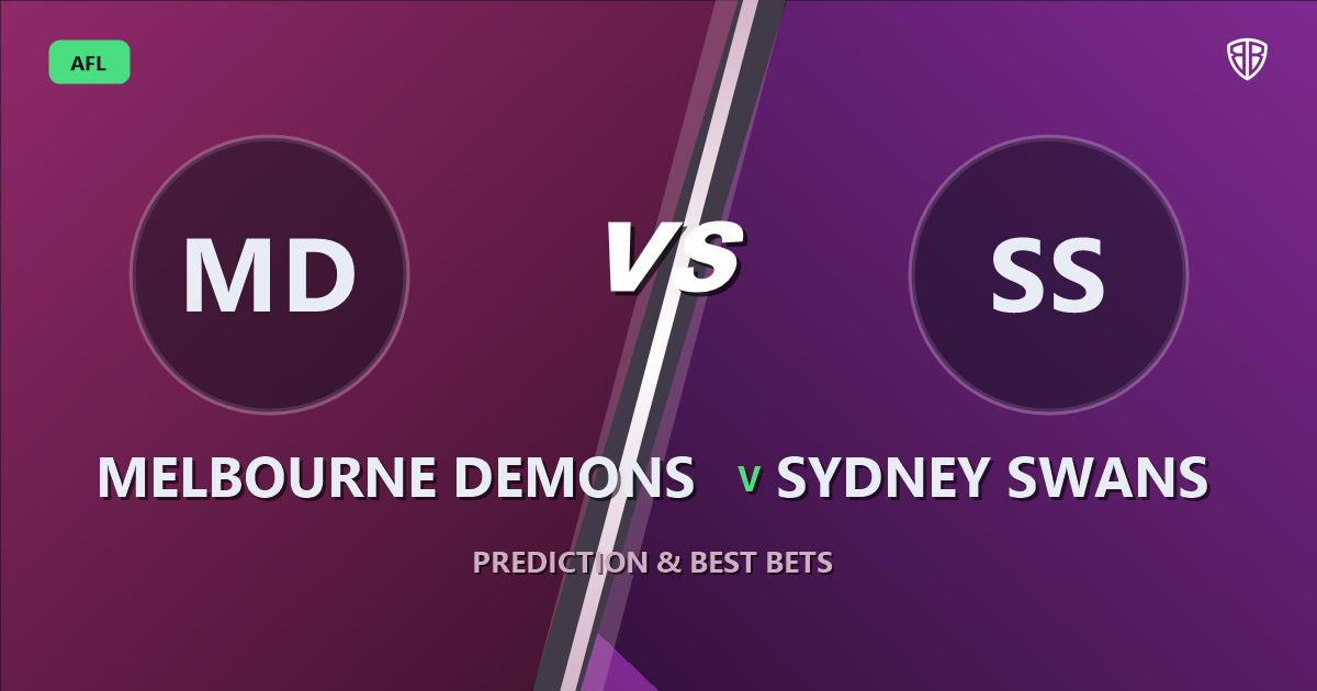 AFL news: Melbourne Demons vs Sydney Swans Prediction & Picks : Odds Analysis & Top Props