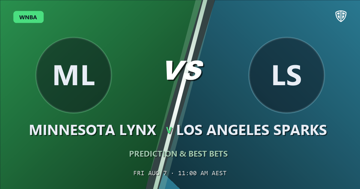 WNBA news: Minnesota Lynx vs Los Angeles Sparks Prediction & Picks (Kayla McBride Key Factor): Analytics Breakdown