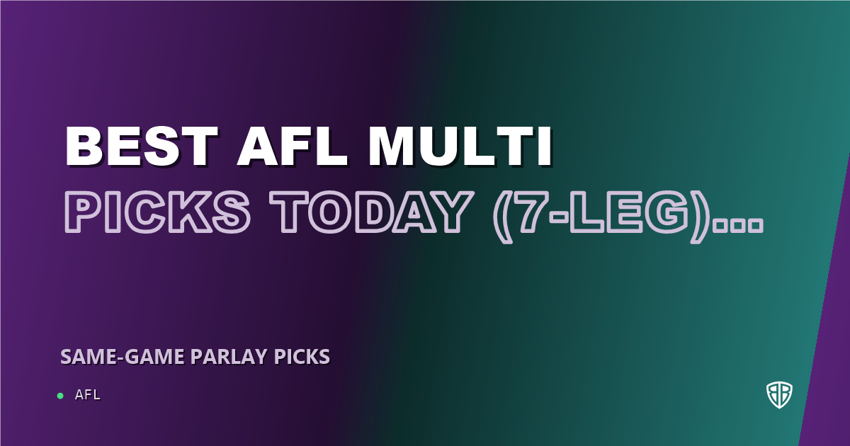 AFL news: Best AFL Multi Picks Today, Saturday 06/14 (7-Leg) Kysaiah Pickett Prop Focus: Maximize Your Winnings