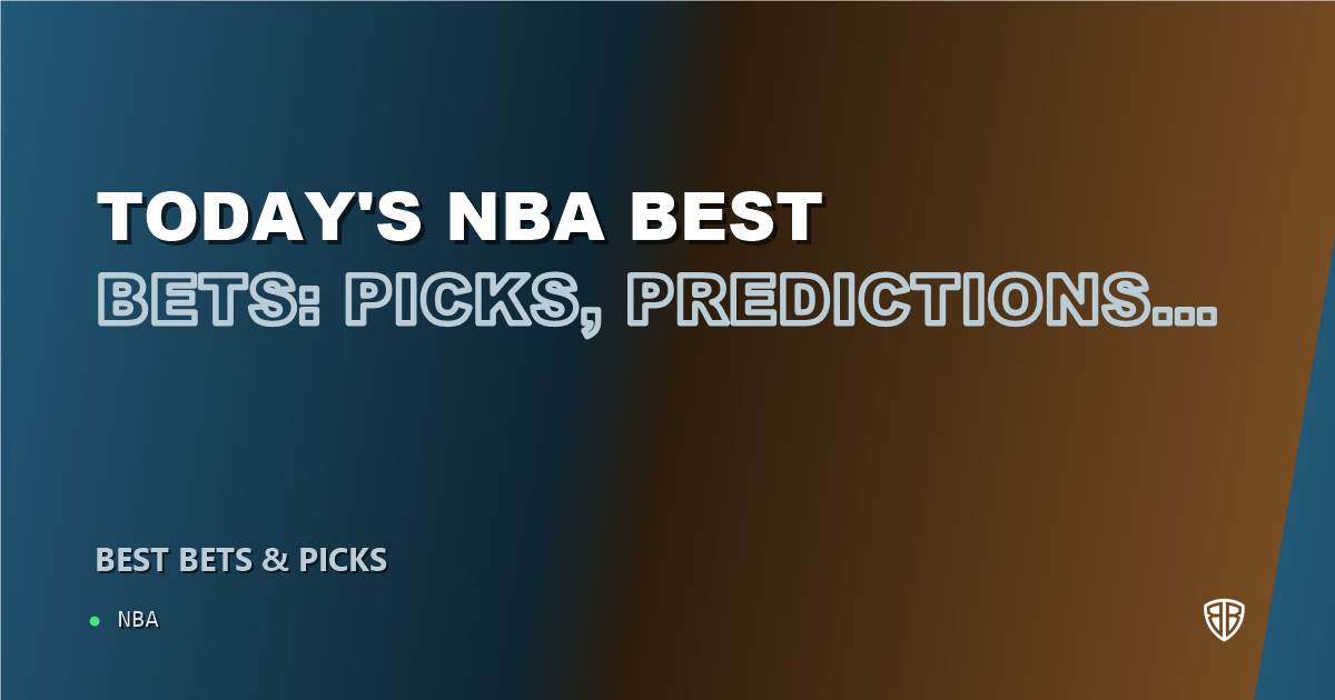 Today's NBA Best Bets: Picks, Predictions and Odds (Thursday 01/08 Slate)