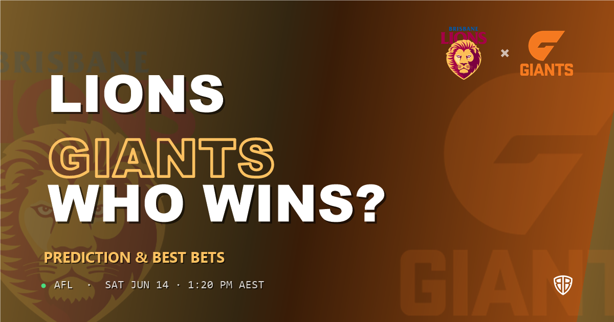AFL news: Brisbane Lions vs Greater Western Sydney Giants Prediction & Picks (Callum Brown Key Factor): Odds Analysis & Top Props