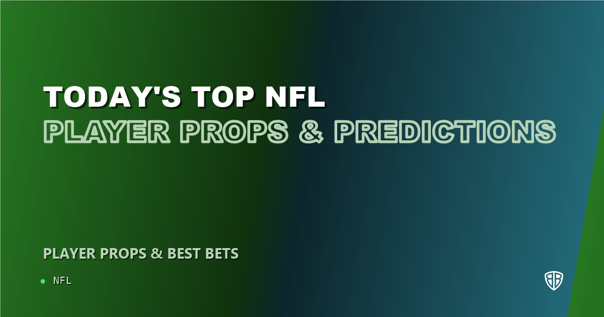 Today's Top NFL Player Props & Predictions, Monday 11/03 (Austin Hooper Focus)