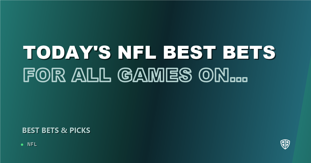 Today's NFL Best Bets for ALL Games on Tuesday 11/04