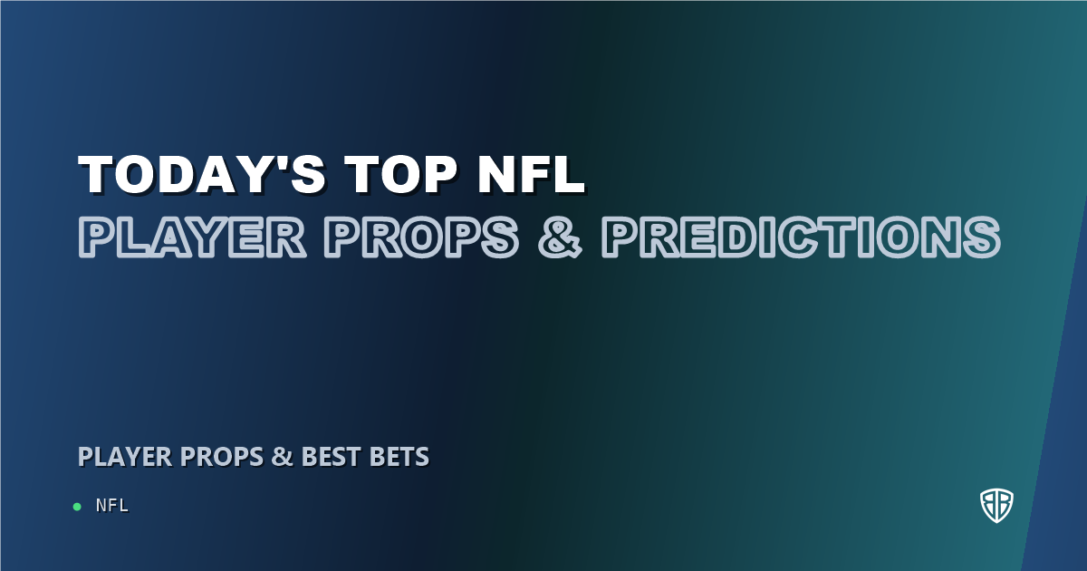 Today's Top NFL Player Props & Predictions, Friday 11/07 (Bo Nix Focus)