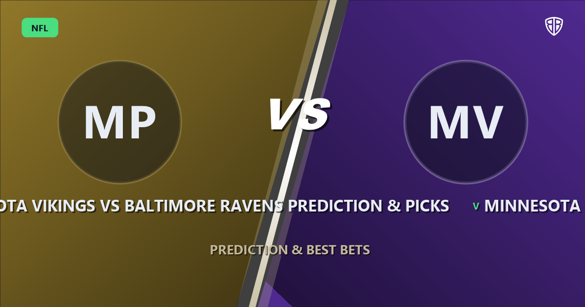 Minnesota Vikings vs Baltimore Ravens Prediction & Picks: Expert Betting Guide