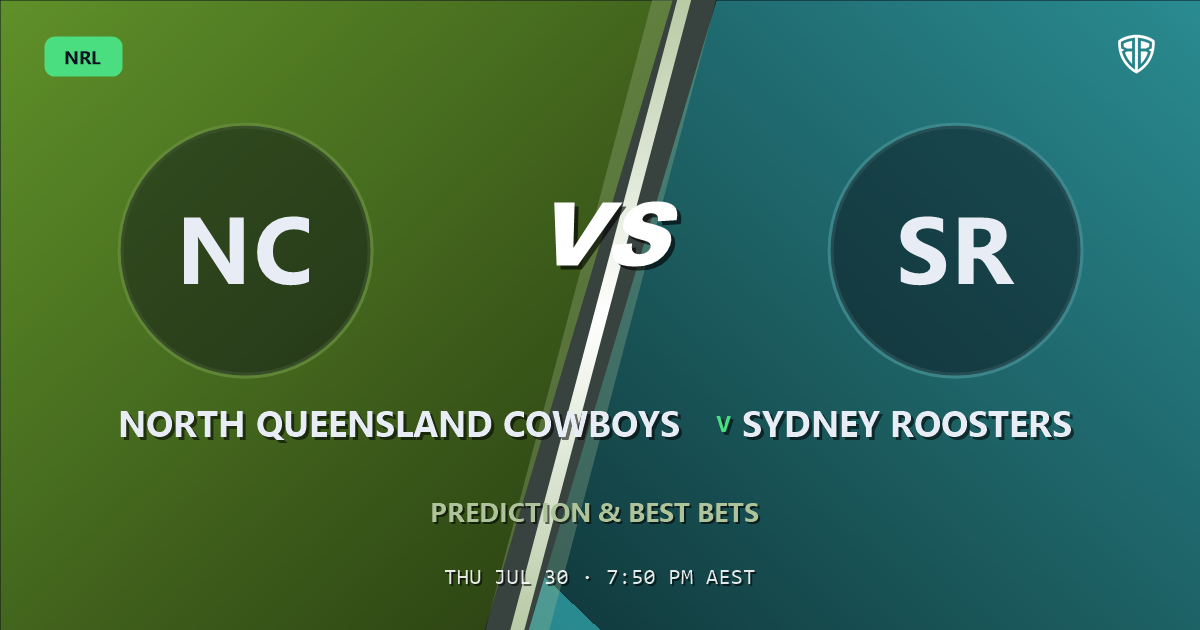 NRL news: North Queensland Cowboys vs Sydney Roosters Prediction & Picks (Coen Hess Key Factor): Don