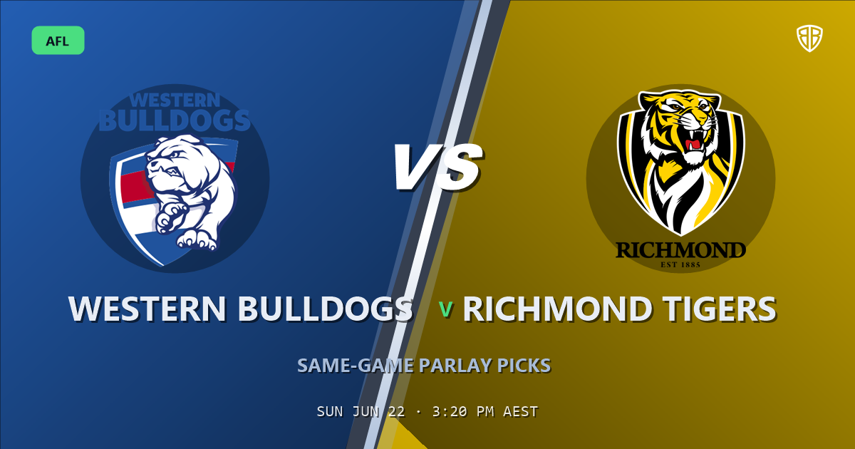 AFL news: Western Bulldogs vs Richmond Tigers Prediction & Same Game Multi picks Key Insights: High-Value Opportunity