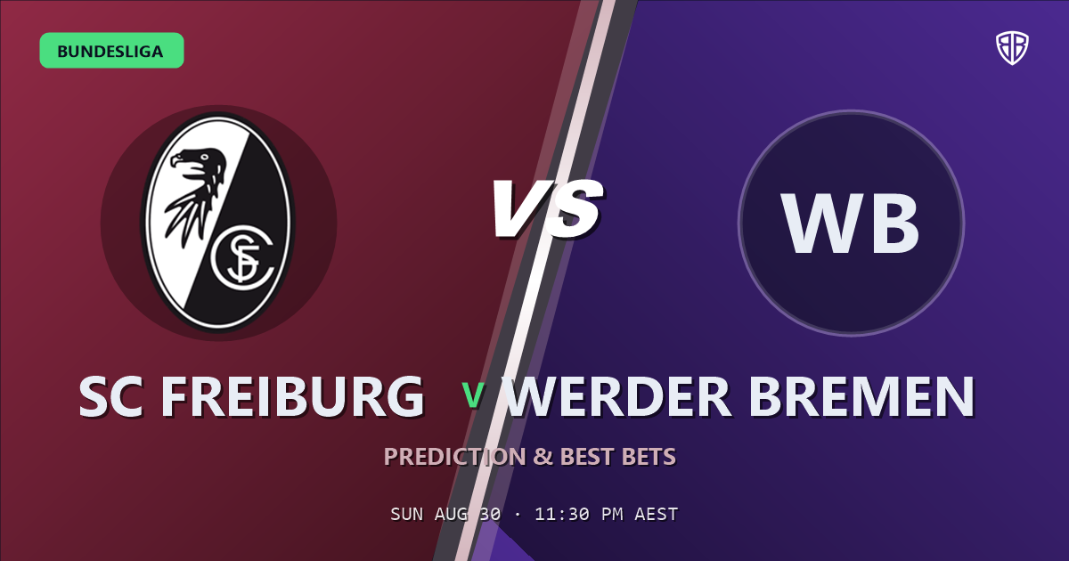 Bundesliga news analysis: SC Freiburg vs Werder Bremen Prediction & Picks (Bundesliga): Expert Betting Guide