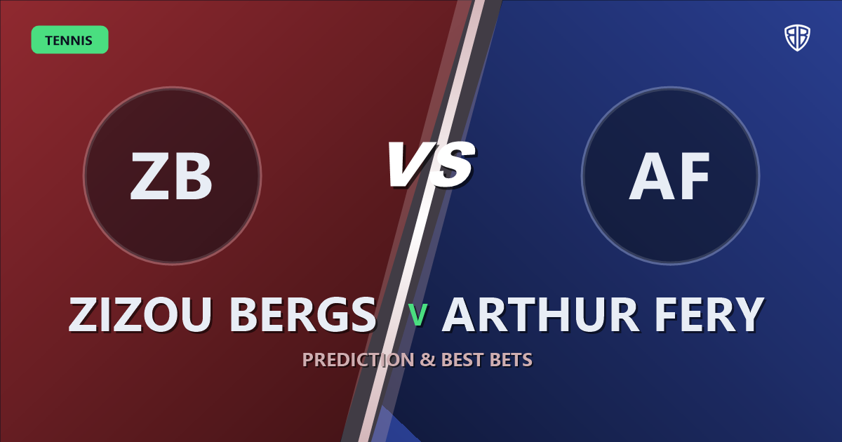Zizou Bergs vs Arthur Fery Prediction: Best Bet & Rationale