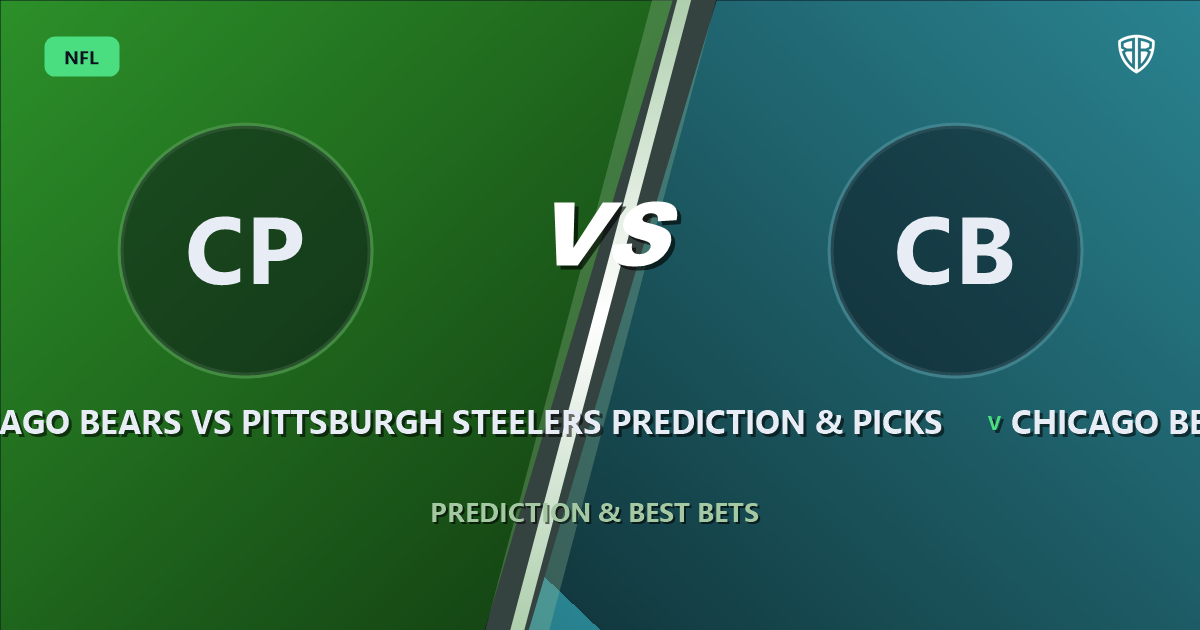Chicago Bears vs Pittsburgh Steelers Prediction & Picks: Full Breakdown