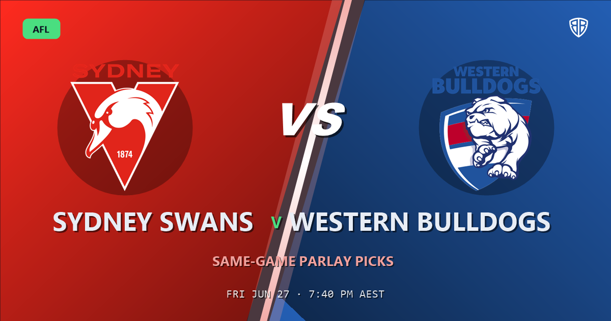 AFL news: Sydney Swans vs Western Bulldogs Prediction & Same Game Multi picks Top SGM: Don