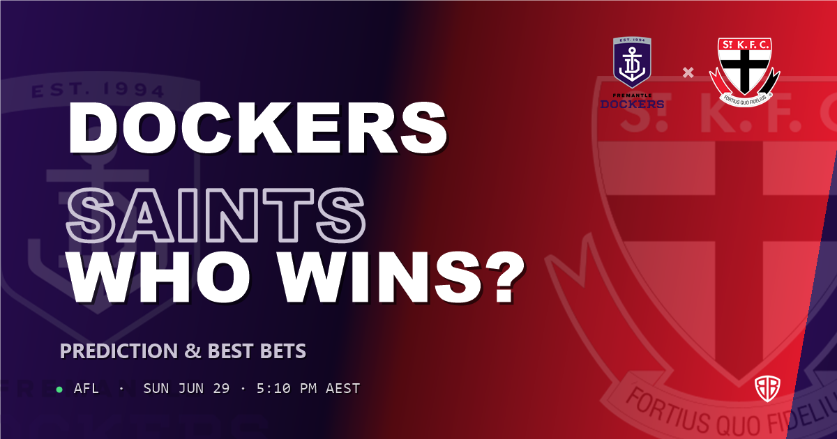 AFL news: Fremantle Dockers vs St Kilda Saints Prediction & Picks (Jye Amiss Key Factor): Expert Footy Betting Guide