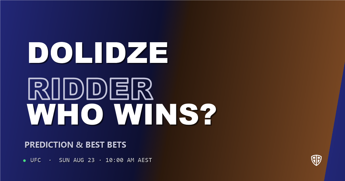UFC news: Roman Dolidze vs Reinier de Ridder Prediction & Picks: Smart Betting Angles