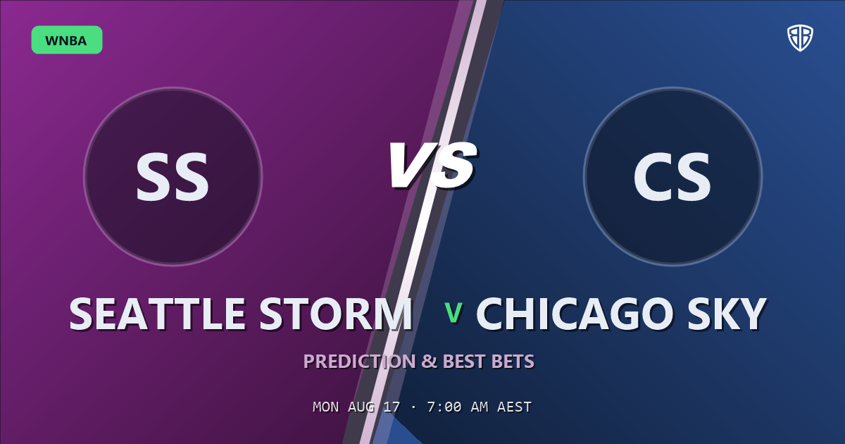 WNBA news: Seattle Storm vs Chicago Sky Prediction & Picks (Awa Fam Key Factor): Winning Game Angles