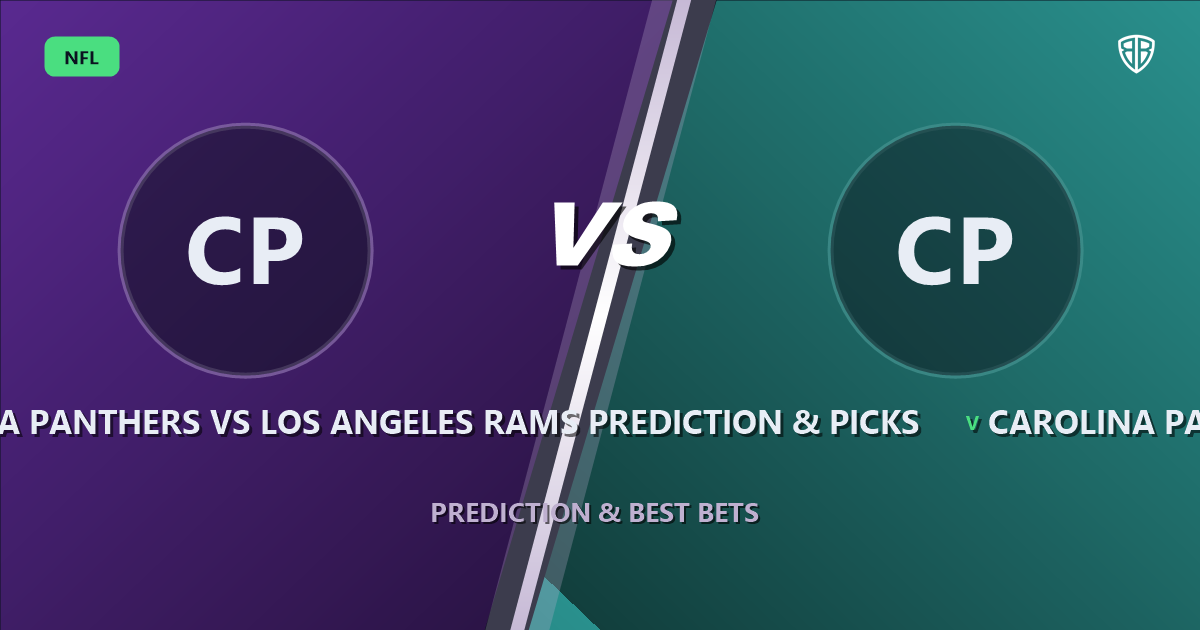Carolina Panthers vs Los Angeles Rams Prediction & Picks: Smart Props & Lines