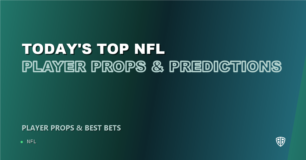 Today's Top NFL Player Props & Predictions, Sunday 09/14 (Jalen Tolbert Focus)