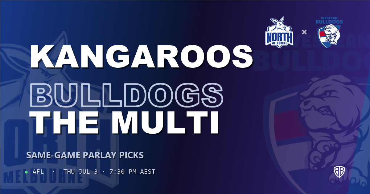AFL news: North Melbourne Kangaroos vs Western Bulldogs Prediction & Same Game Multi picks Key Insights: High-Value Opportunity