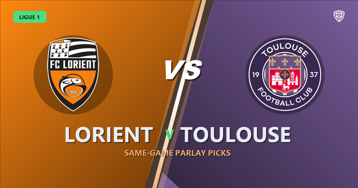 Ligue 1: Lorient vs Toulouse Prediction & Same Game Parlay picks Top SGP: Analytics Breakdown