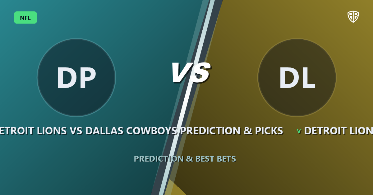 Detroit Lions vs Dallas Cowboys Prediction & Picks: Expert Betting Guide