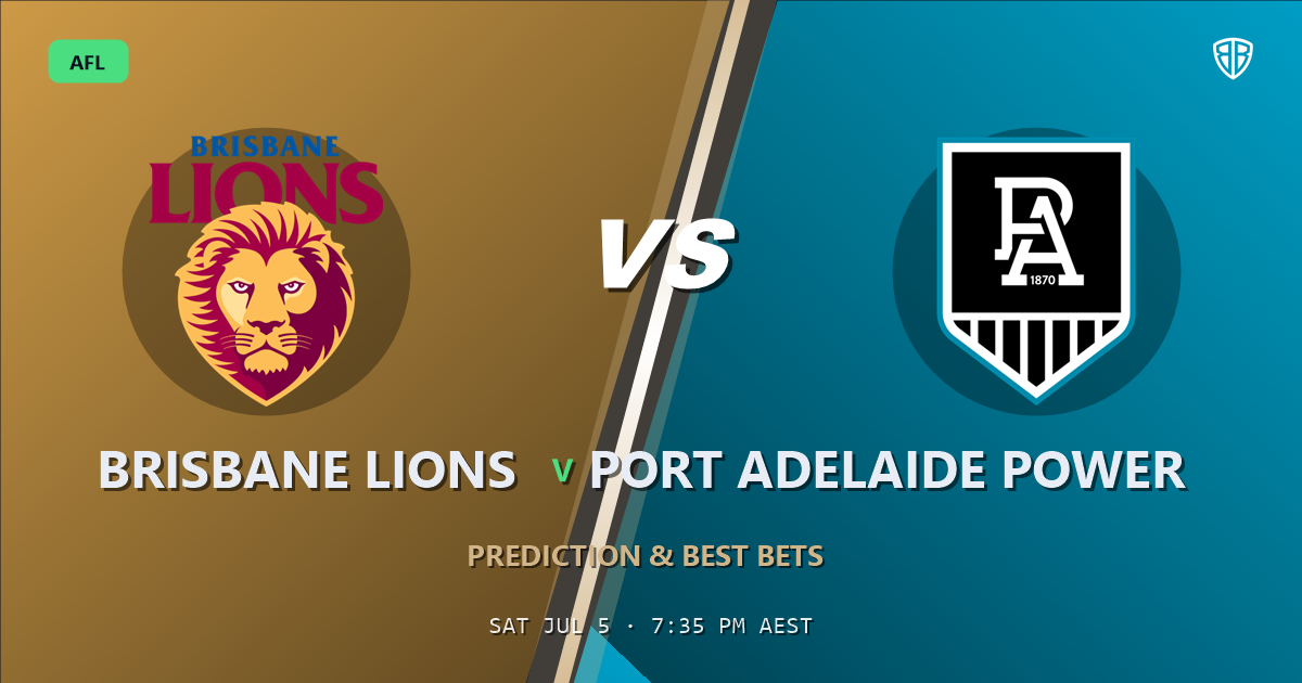 AFL news: Brisbane Lions vs Port Adelaide Power Prediction & Picks (Willie Rioli Key Factor): Expert Footy Betting Guide