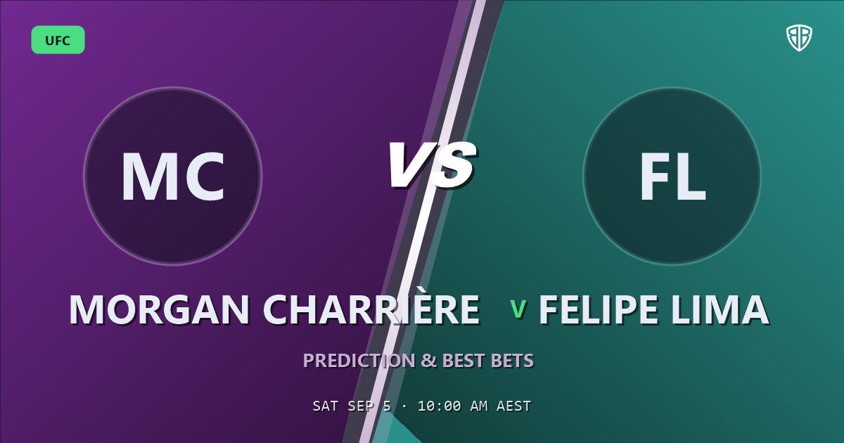 UFC news: Morgan Charrière vs Felipe Lima Prediction & Picks: Our Expert Analysis
