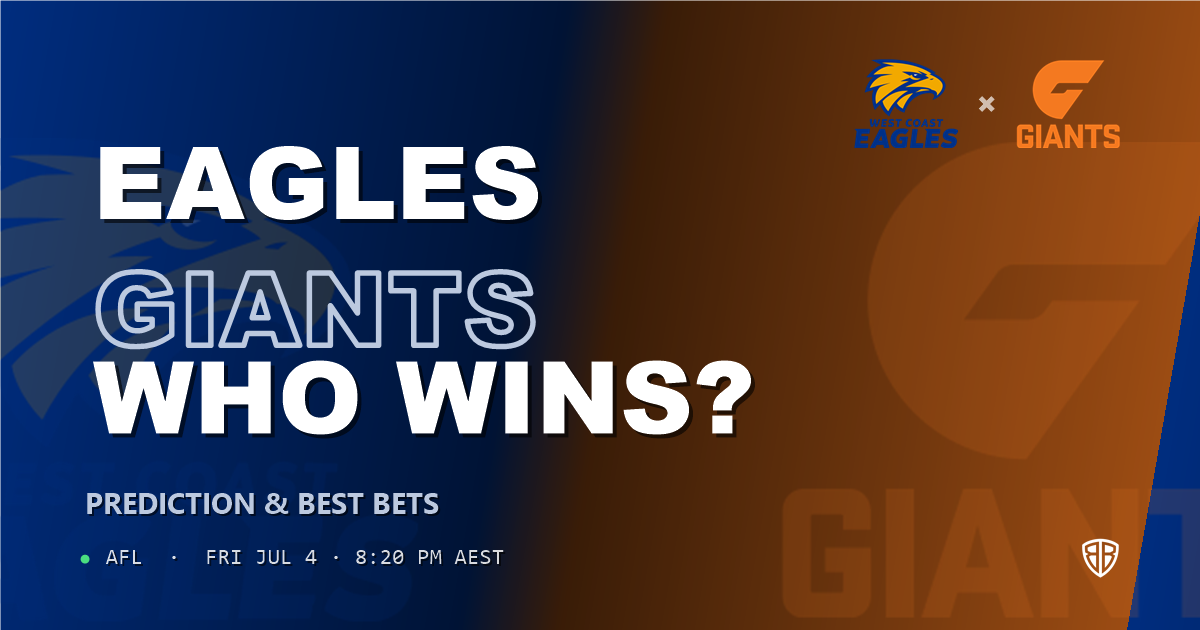 AFL news: West Coast Eagles vs Greater Western Sydney Giants Prediction & Picks (Jack Williams Key Factor): Stat-Based Insights