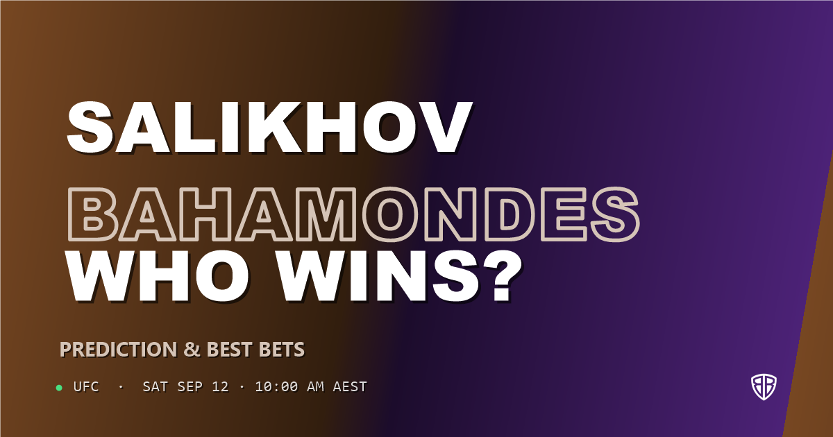 UFC betting: Muslim Salikhov vs Ignacio Bahamondes Prediction & Picks: Odds Analysis & Top Props