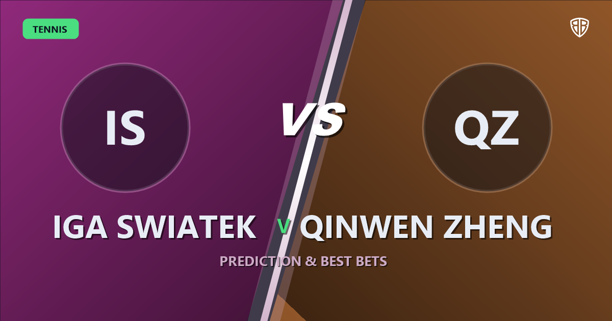 Iga Swiatek vs Qinwen Zheng Prediction & Picks: Odds Analysis & Top Props