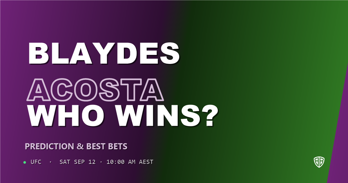UFC betting: Curtis Blaydes vs Waldo Cortes Acosta Prediction & Picks: Stat-Based Insights
