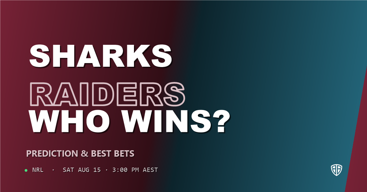 NRL news: Cronulla Sutherland Sharks vs Canberra Raiders Prediction & Picks: High-Value Opportunity
